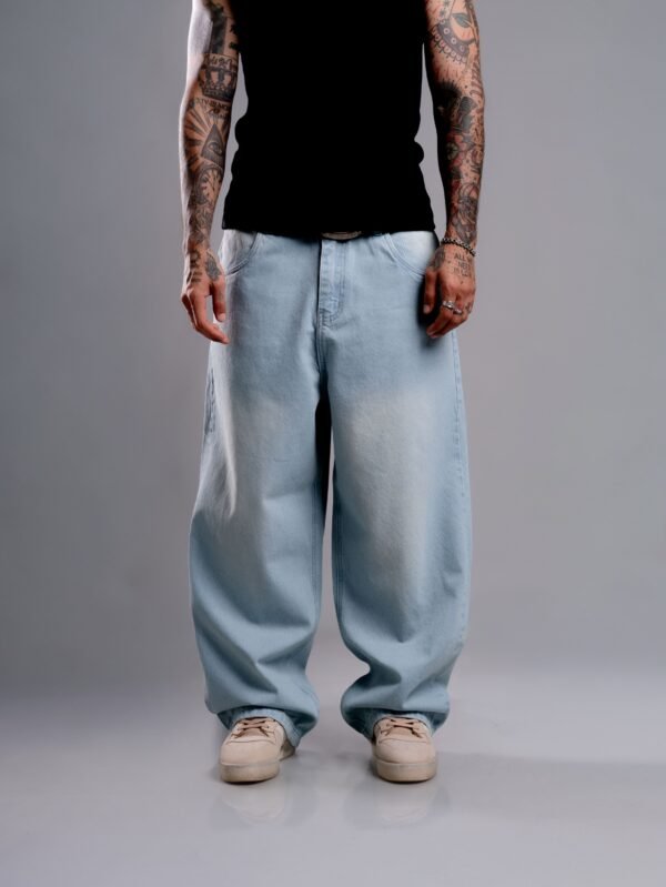 Sun Pantalón Wide Baggy Maíz