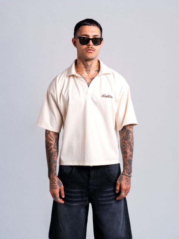 Calm Polo Camisero Beige