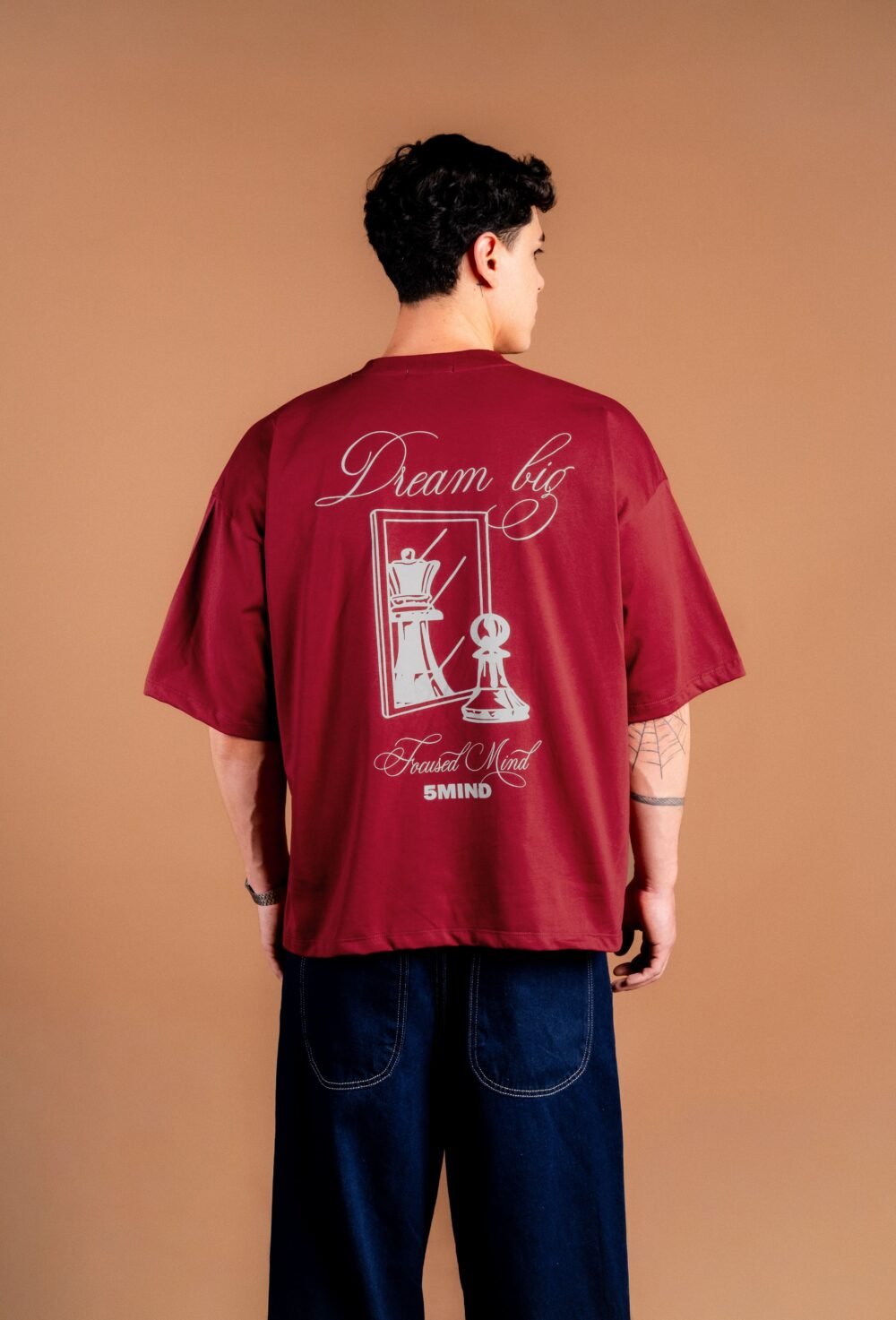 Mirror Polo Boxy Vino