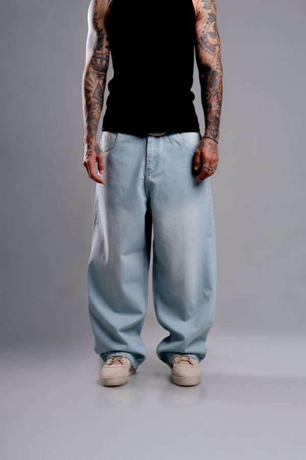 Sun Pantalón Wide Baggy Maíz