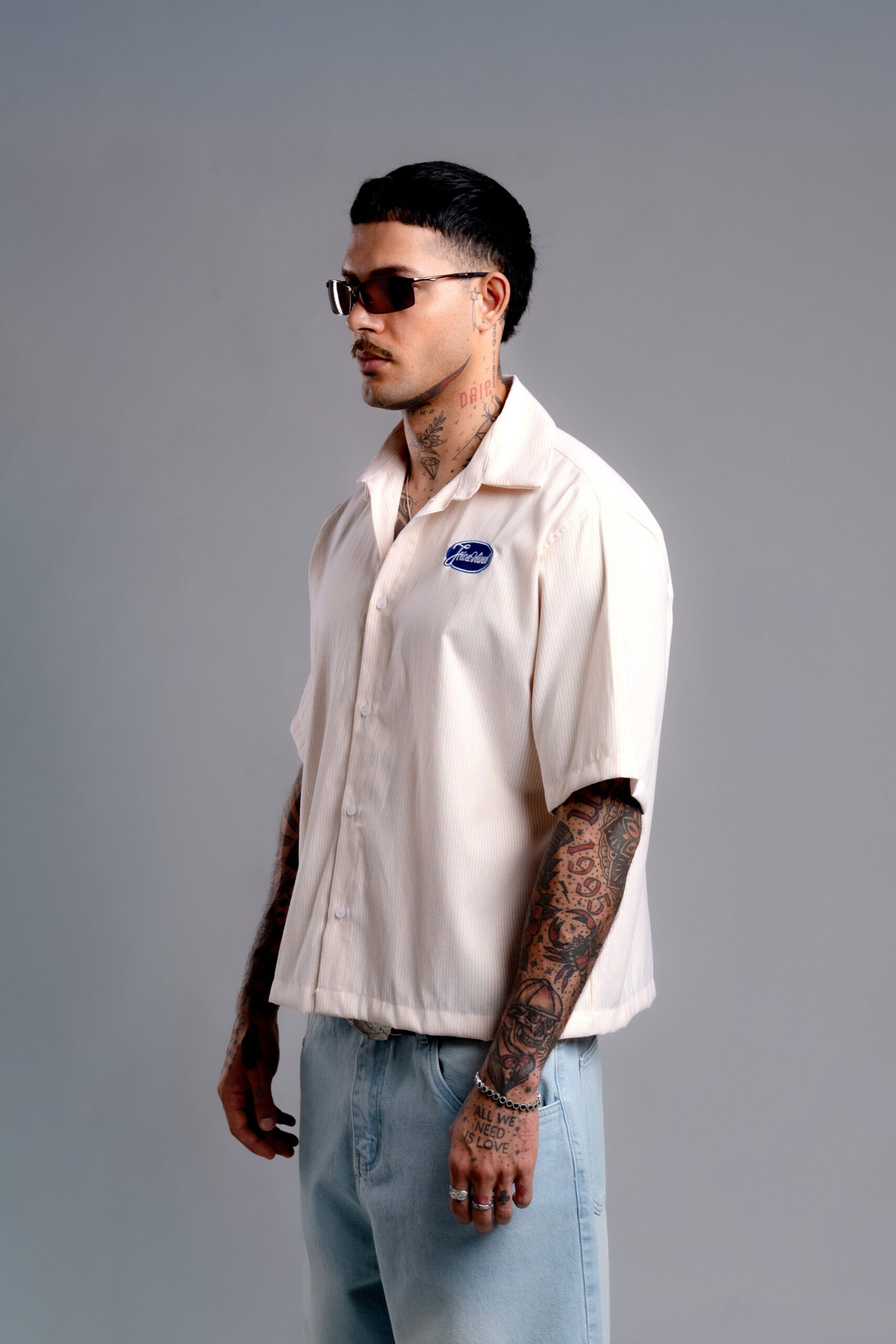 Fresh Camisa Boxy Amarillo