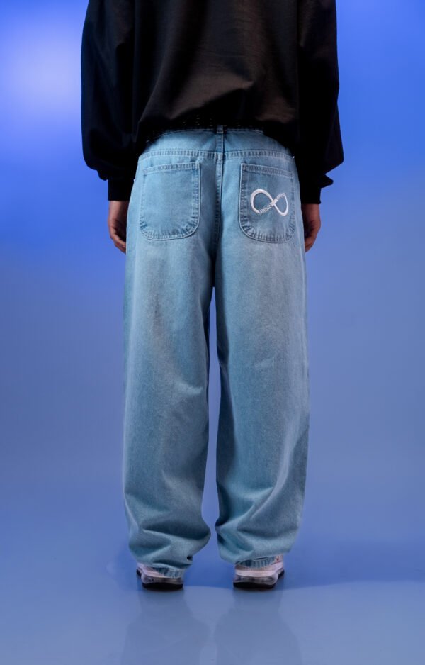 SKY PANTALÓN BAGGY AZUL – vista alternativa
