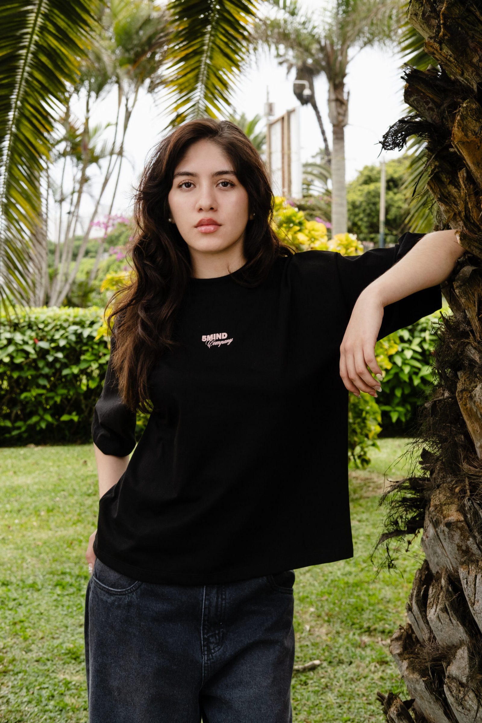 LIVE POLO BOXY NEGRO