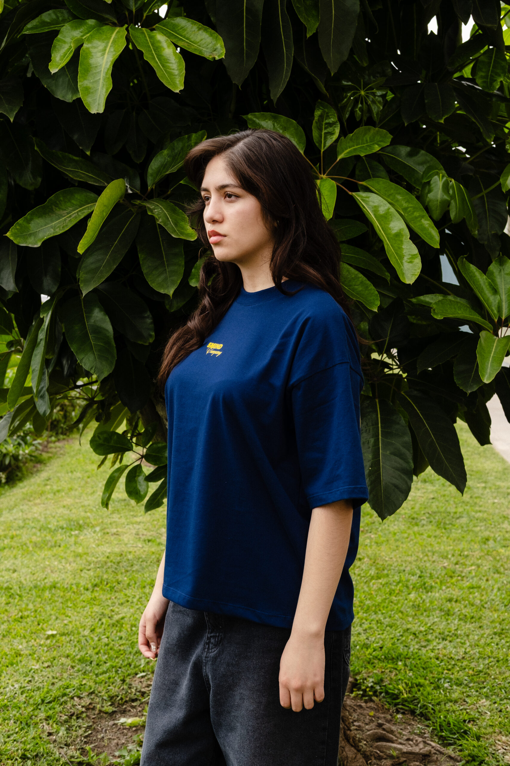 GROW POLO BOXY AZUL