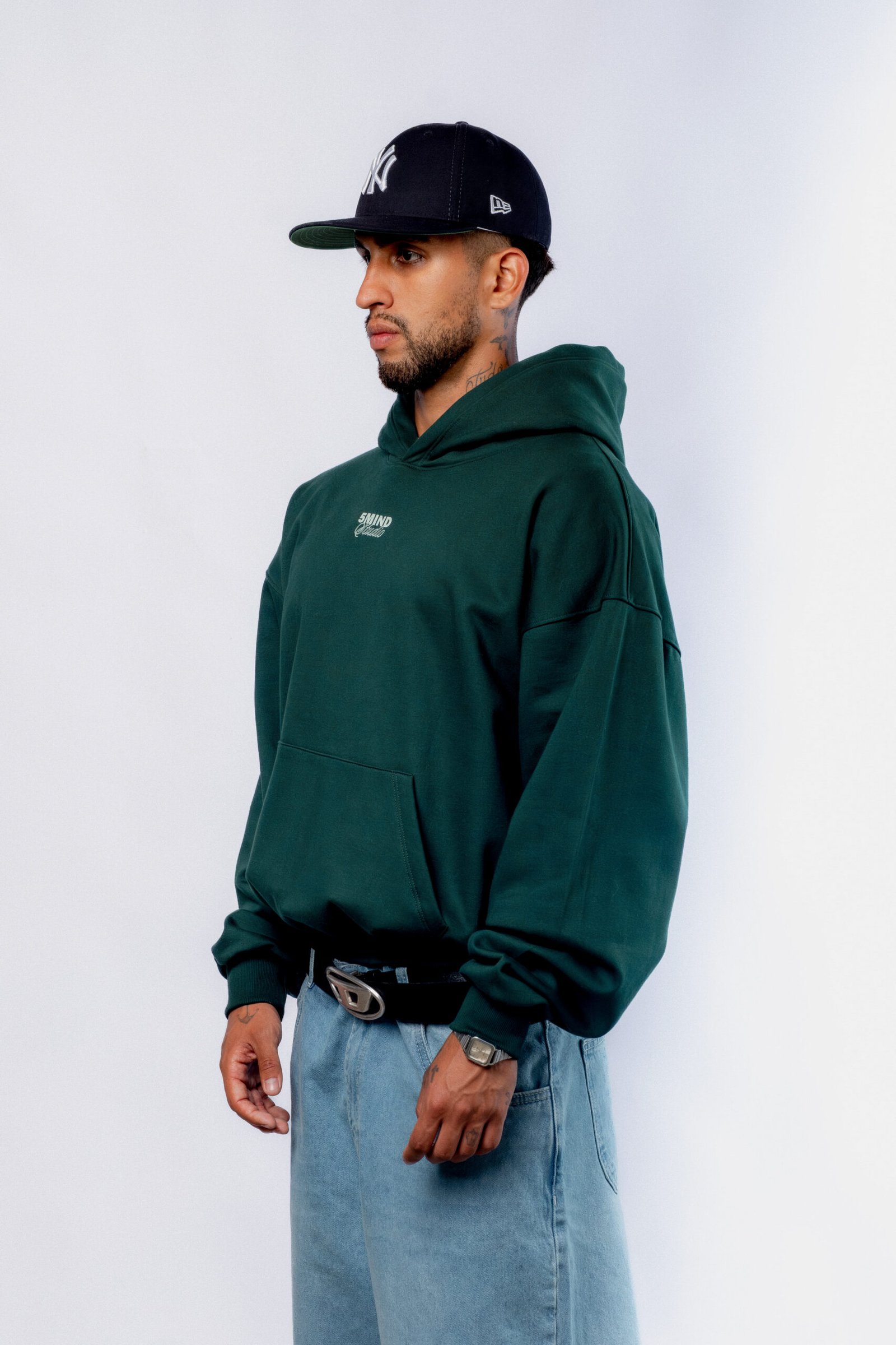 Sucess Hoodie Boxy Verde