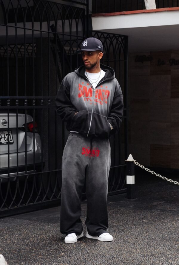 Core Pant Baggy Negro – vista alternativa