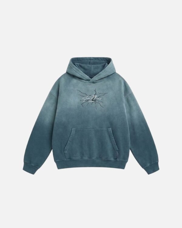 Mark Hoodie Boxy Acero
