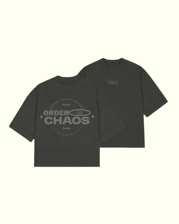 CHAOS POLO BOXY PERLA GRIS