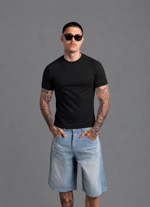 POLO SLIM FIT NEGRO